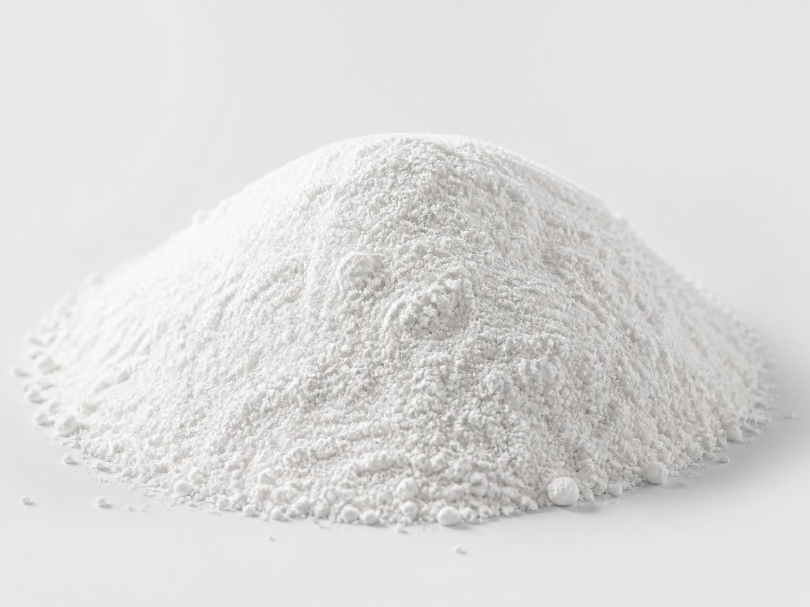 Placeholder: macro render of fine white carbomer powder